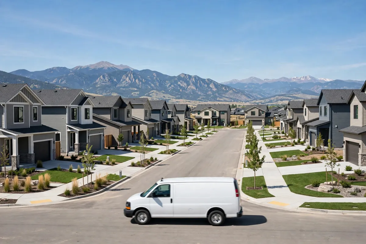 Emergency plumber in Commerce City, CO — local plumbing crew and service van serving homes across Commerce City, Adams County