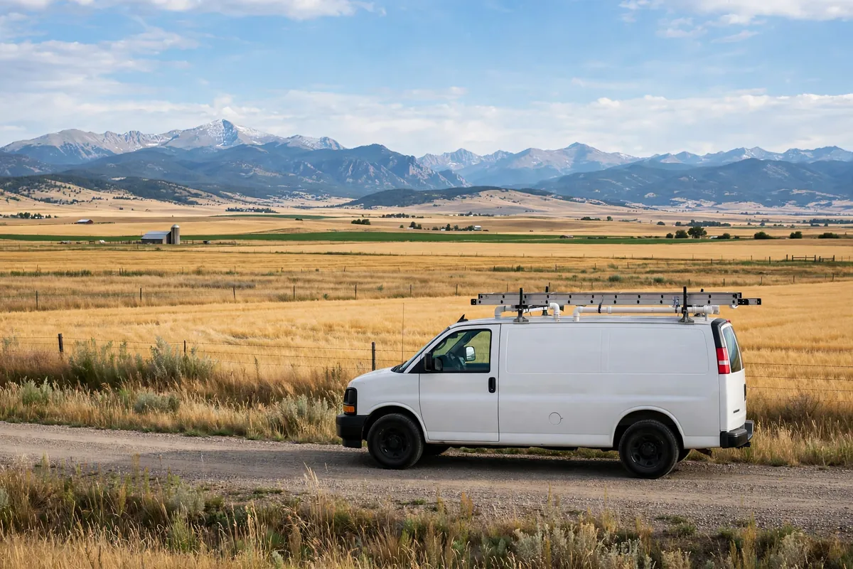 Emergency plumber in Henderson, CO — local plumbing crew and service van serving homes across Henderson, Adams County