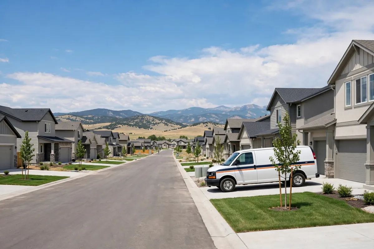 Emergency plumber in Lochbuie, CO — local plumbing crew and service van serving homes across Lochbuie, Weld County
